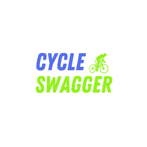 Transparent Cycle Swagger logo symbolizing eco-friendly and premium cycling apparel for urban riders and bike messengers.